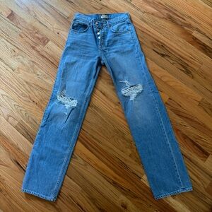 Girlfriend low rise jeans